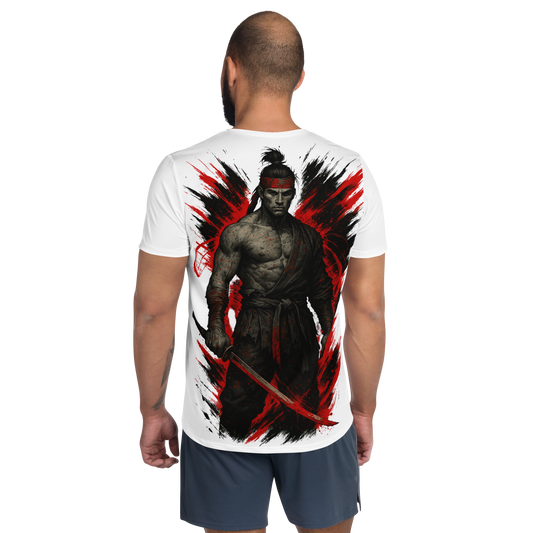 Men's athletic t-shirt Ashwalker (White)