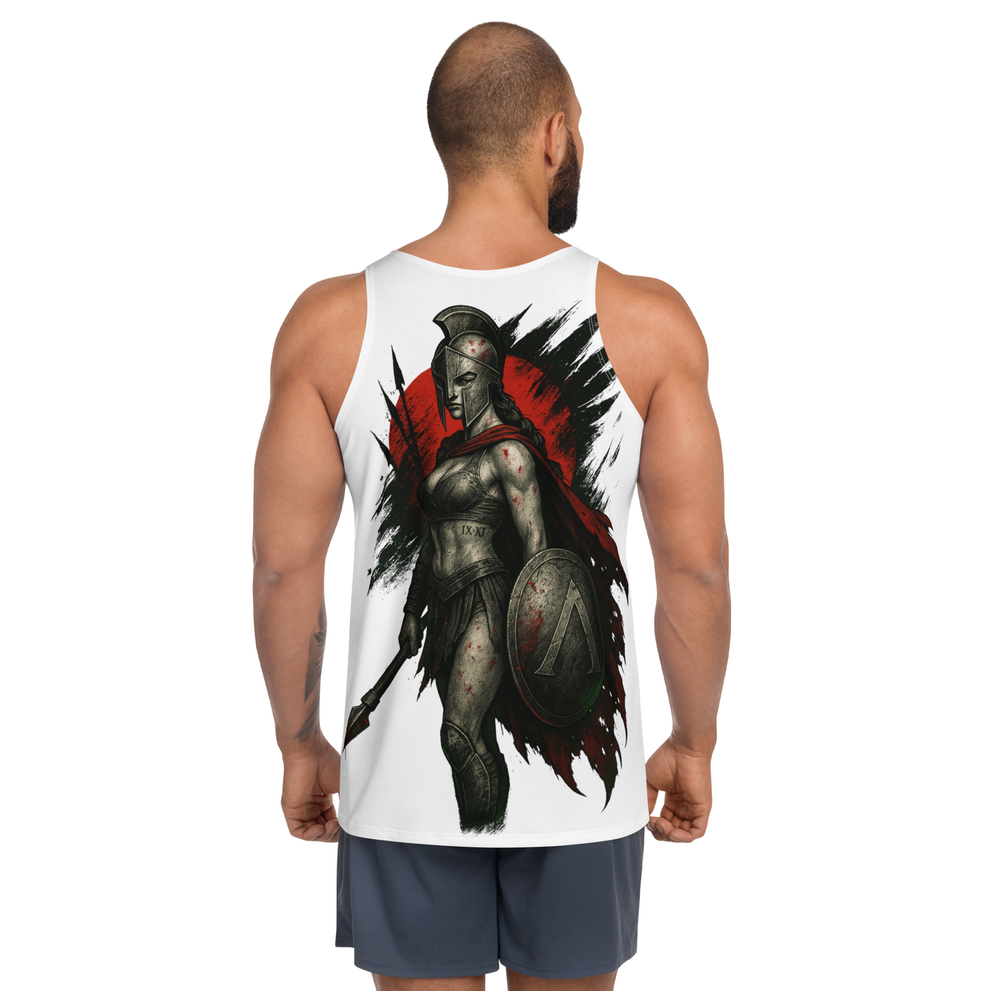 Unisex Tank Top The Iron Hymn (White)