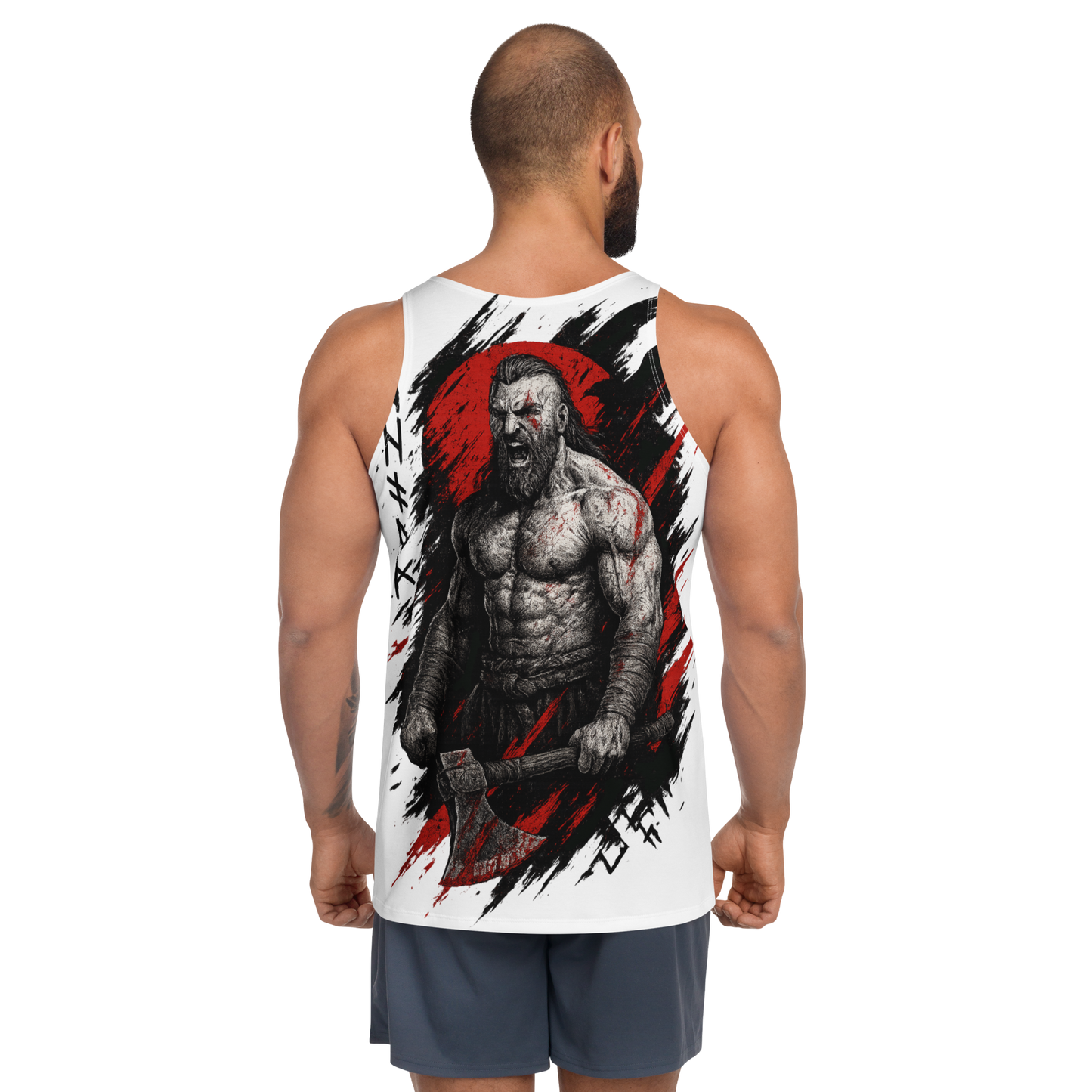 Unisex Tank Top Ragewalker (White)