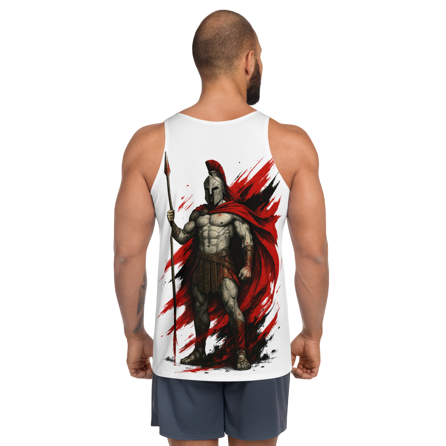 Unisex Tank Top Theronax (White)