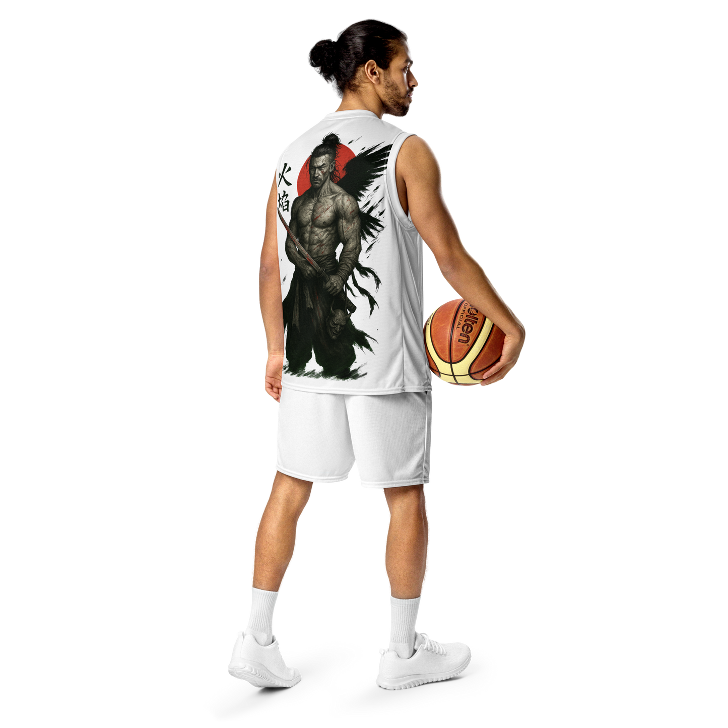 Unisex gym jersey Ashwalker (White)