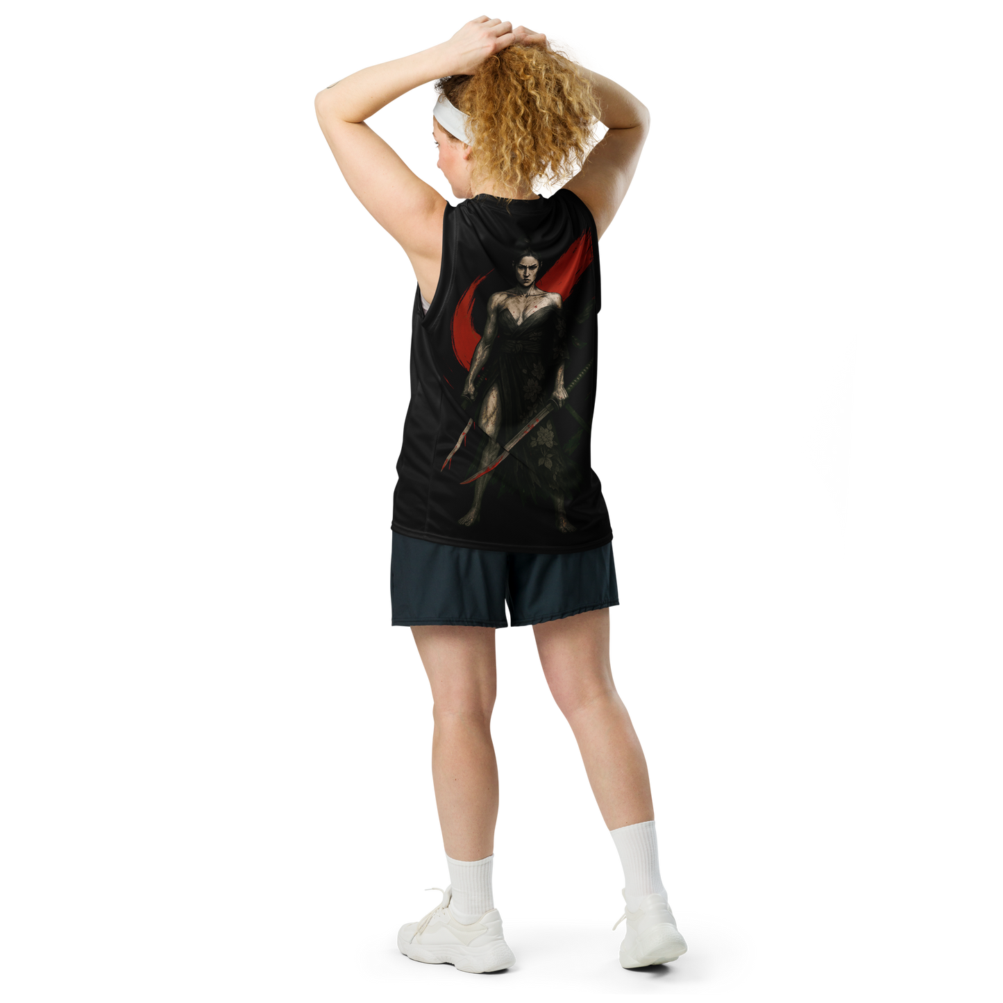Unisex gym jersey Kiss of the Blade (Black)
