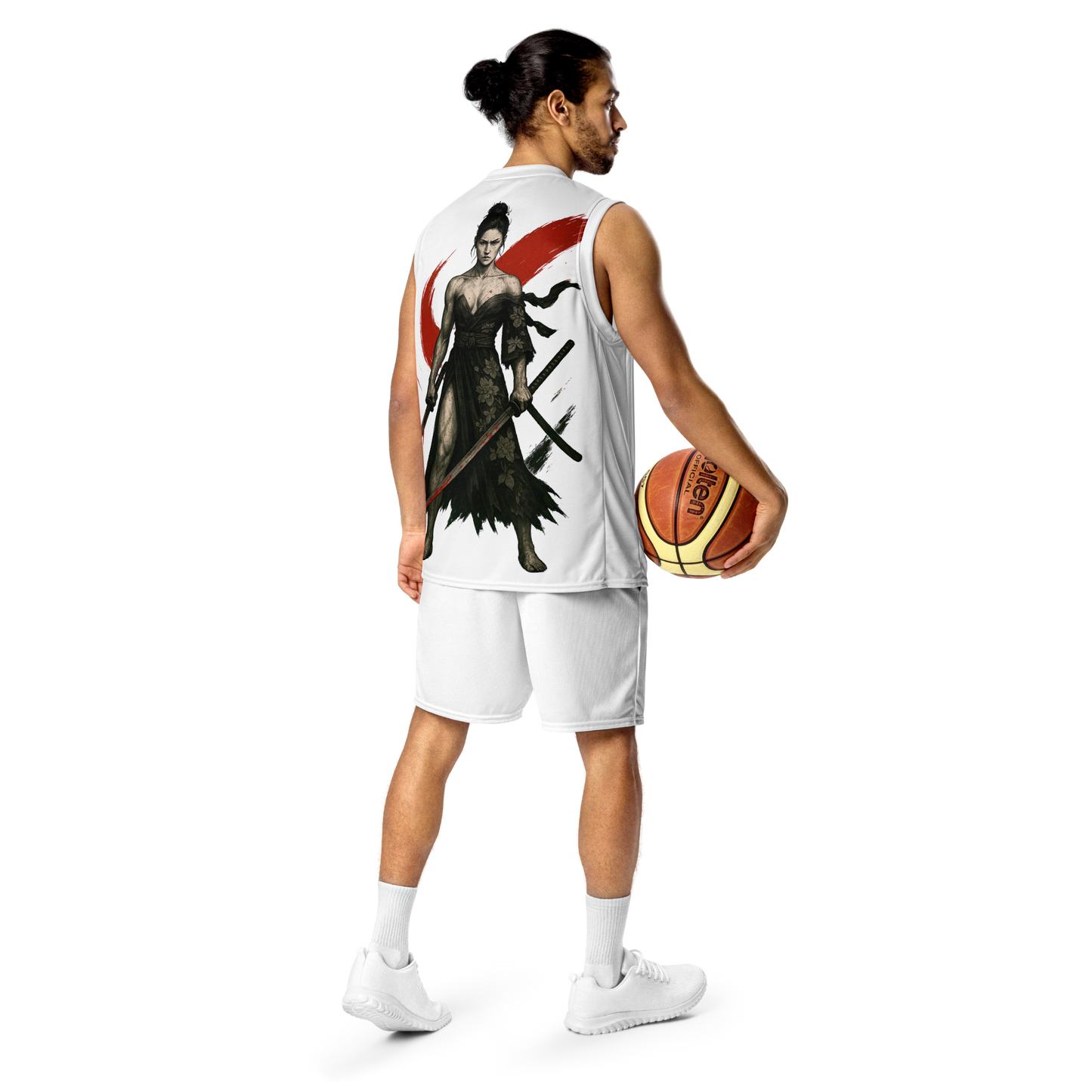 Unisex gym jersey Kiss of the Blade (White)