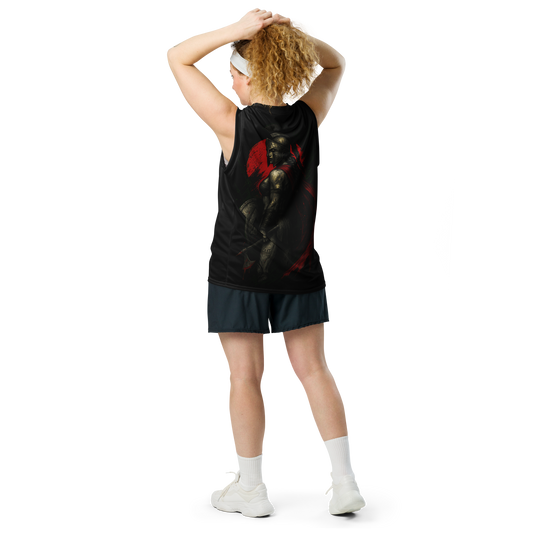 Unisex gym jersey The Axe of Lacedaemon (Black)