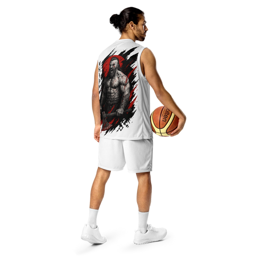 Unisex gym jersey Ragewalker (White)