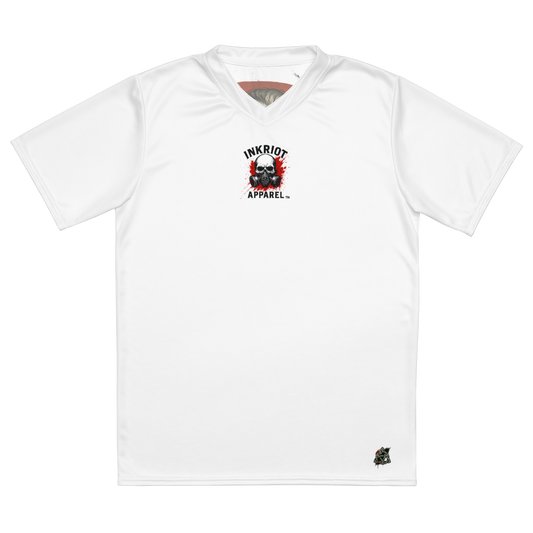 Unisex sports jersey Freyjas Wrath (White)