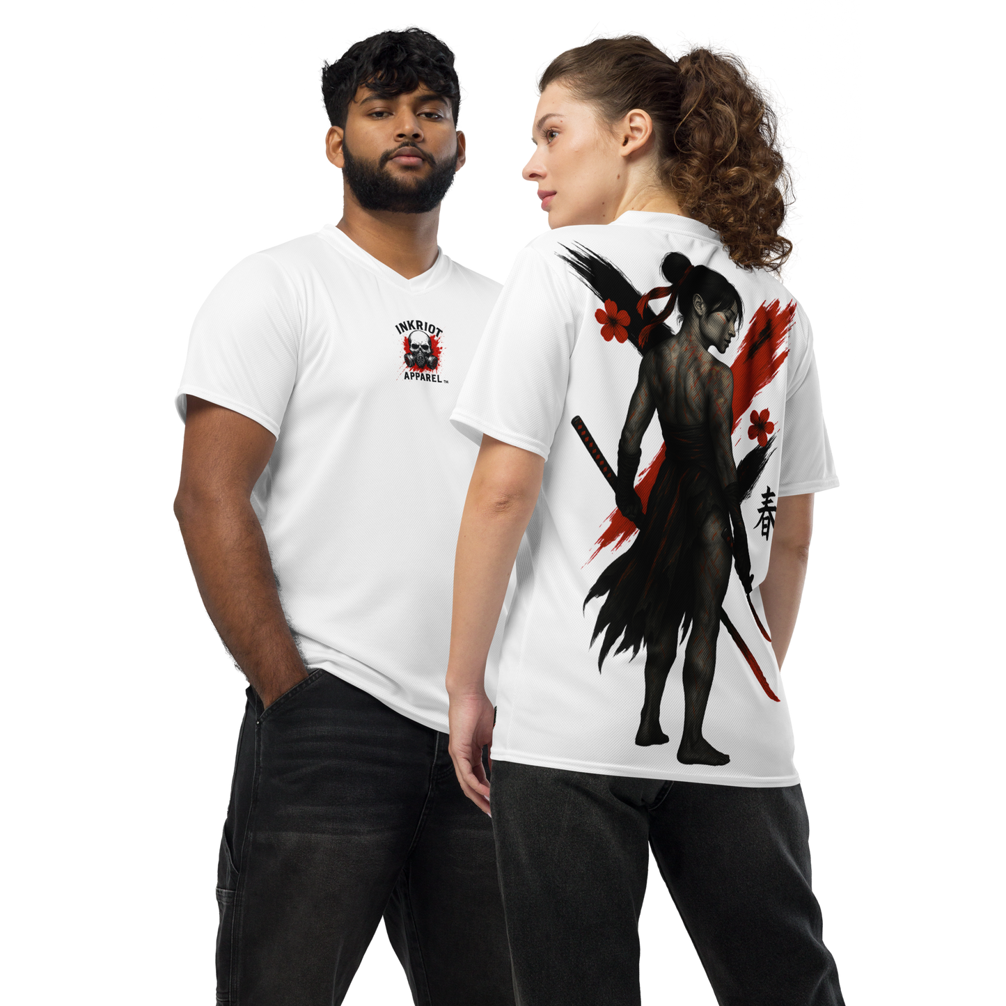 Unisex sports jersey Woundwalker (White)