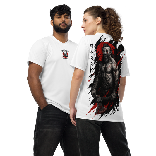 Unisex sports jersey Ragewalker (White)