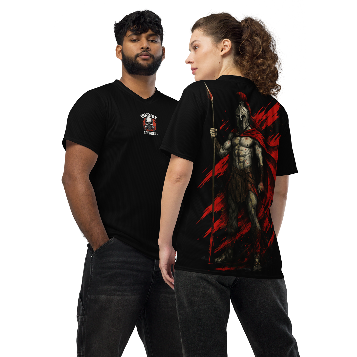 Unisex sports jersey Theronax (Black)