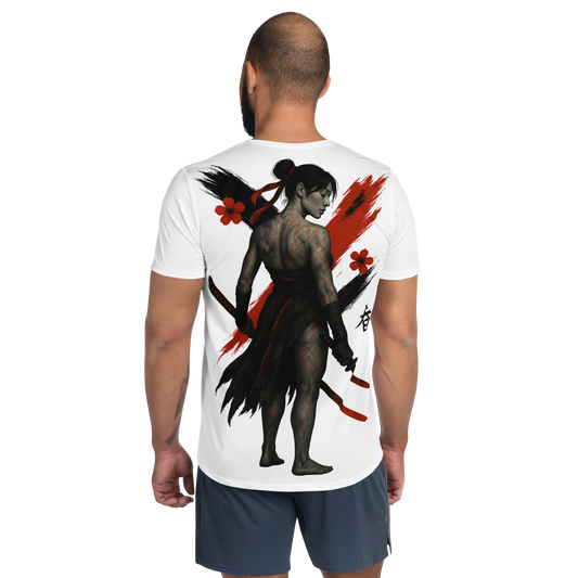 Men's athletic t-shirt Woundwalker (White)