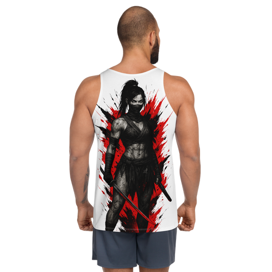 Unisex Tank Top Kurohana no Shi (White)