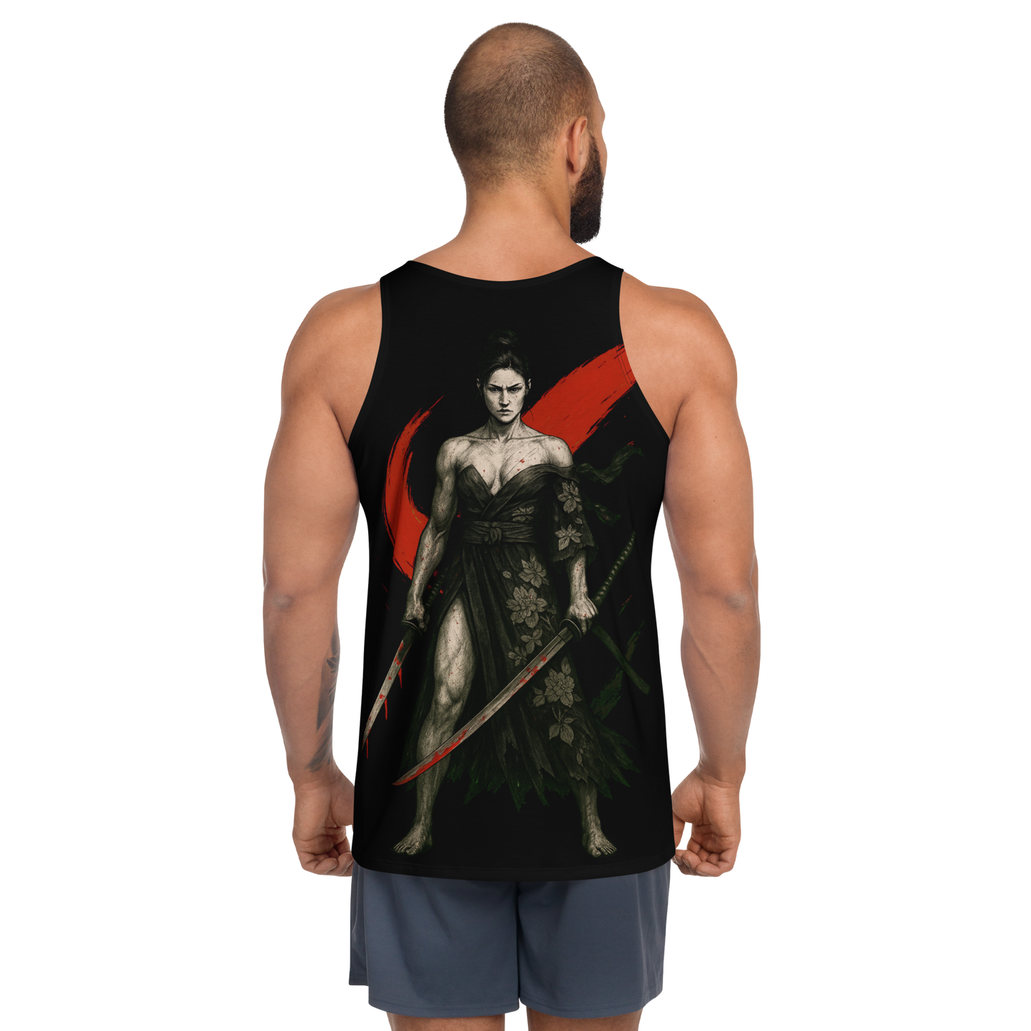 Unisex Tank Top Kiss of the Blade (Black)