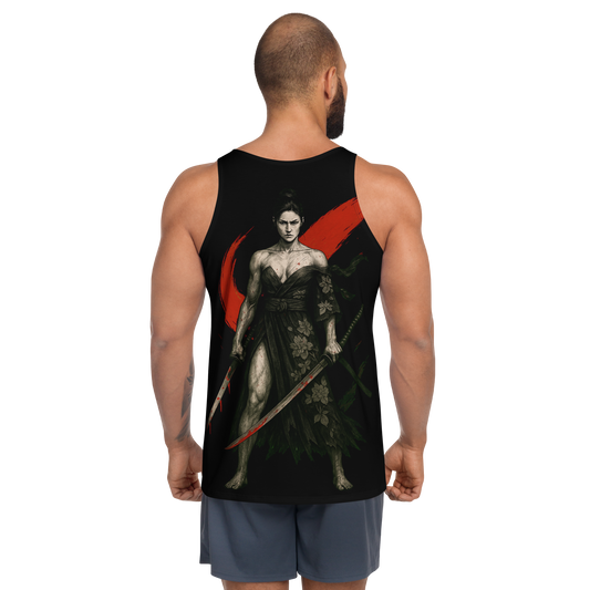 Unisex Tank Top Kiss of the Blade (Black)