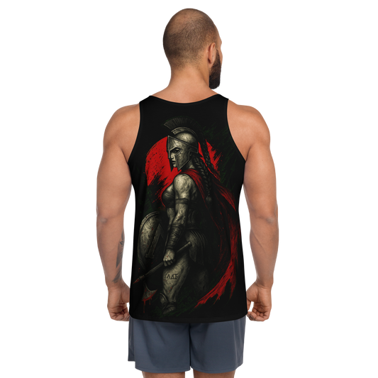 Unisex Tank Top The Axe of Lacedaemon (Black)