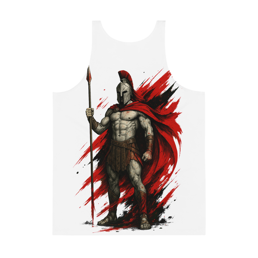 Unisex Tank Top Theronax (White)