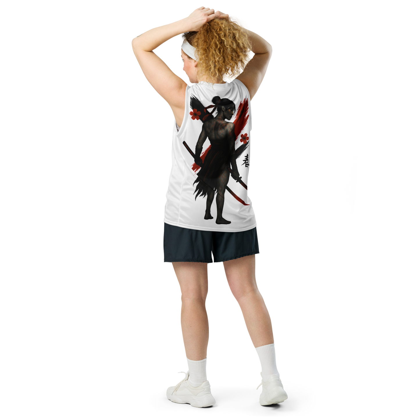 Unisex gym jersey Woundwalker (White)
