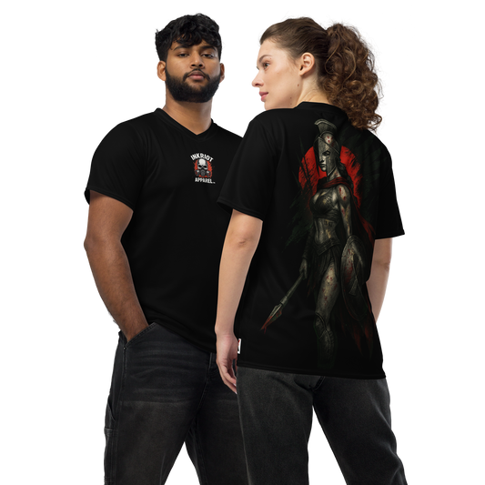 Unisex sports jersey The Iron Hymn (Black)